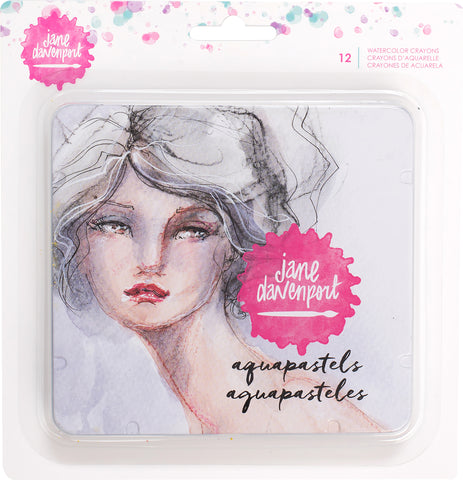 Jane Davenport Mixed Media 2 Crayons & Pastels 13/Pkg