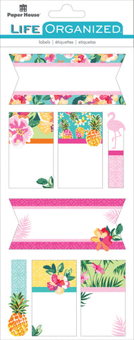 Paper House Life Organized Label Stickers
