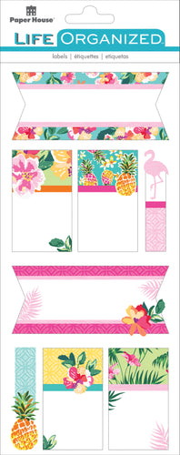 Paper House Life Organized Label Stickers