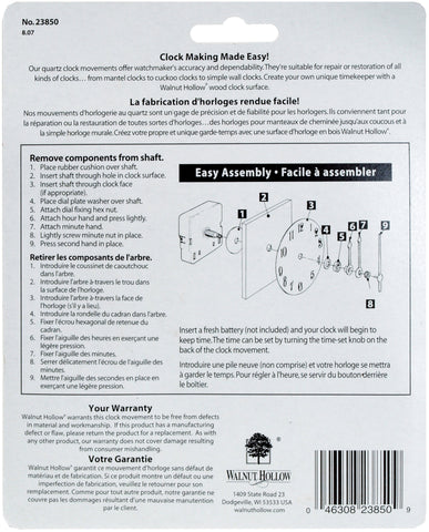 Clock 3-Piece Kit