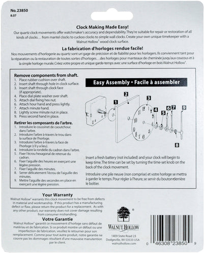 Clock 3-Piece Kit