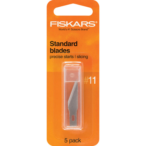 Fiskars Standard No. 11 Blades 5/Pkg