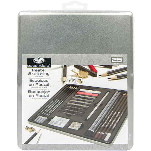 essentials(TM) Medium Life Drawing Art Set W/Tin
