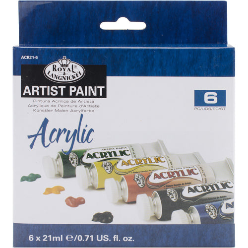 Acrylic Paint 21ml 6/Pkg