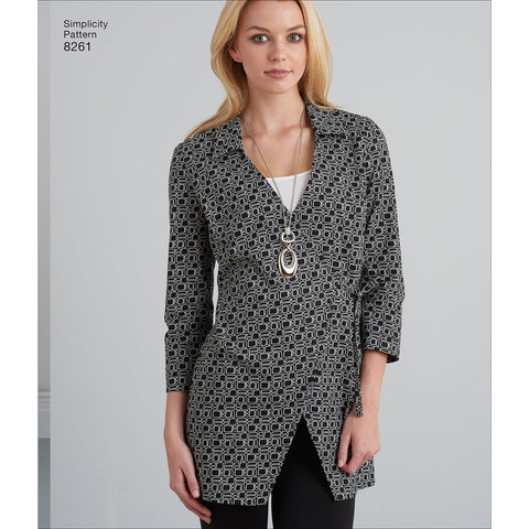 Simplicity In K Designs Misses Tunic & Knit Leggings