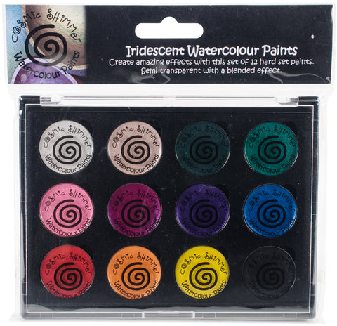 Cosmic Shimmer Iridescent Watercolor Palette Set 2