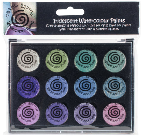 Cosmic Shimmer Iridescent Watercolor Palette Set 4