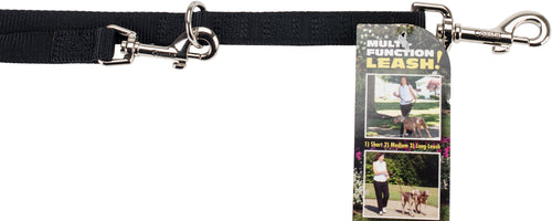 Multi-Function 3/4" Nylon Dog Leash 6'