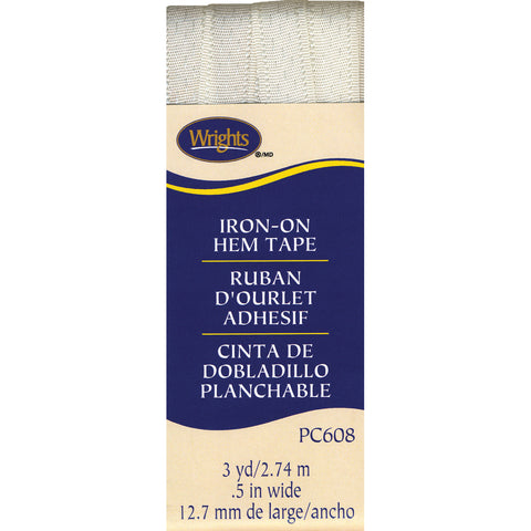 Wrights Iron-On Hem Tape .5"X3yd