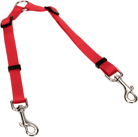 Two Dog Adjustable 3/4" Nylon Couple 24" To 36"