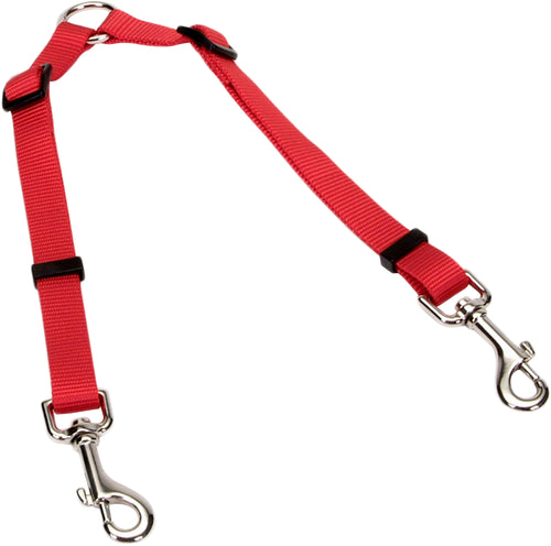 Two Dog Adjustable 3/4" Nylon Couple 24" To 36"