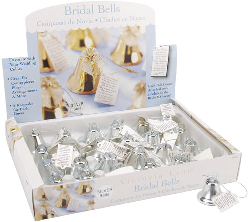 Victoria Lynn Bridal Bells 1.5" 24/Pkg