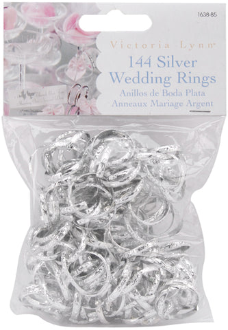 Victoria Lynn Wedding Rings .75" 144/Pkg