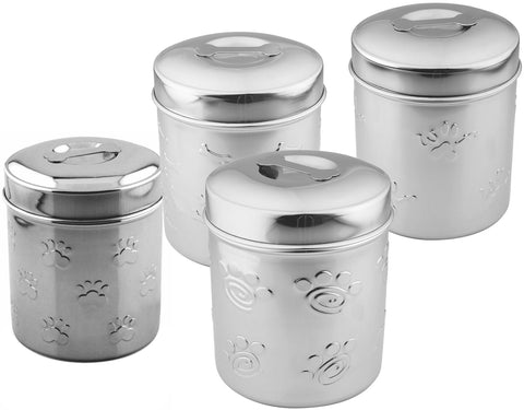 Pet Nautic Stainless Steel Treat Jar 63oz