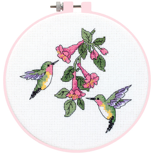 Dimensions/Learn-A-Craft Counted Cross Stitch Kit 6" Round