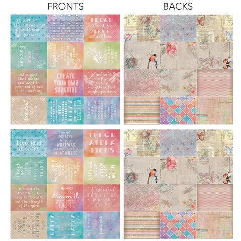 Ultimate Crafts L'Aquarelle Cards 24/Pkg