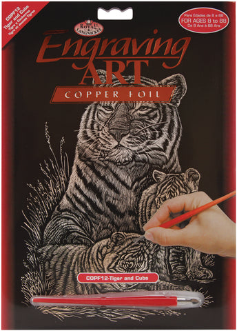 Copper Foil Engraving Art Kit 8"X10"