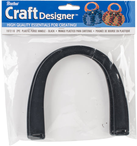Darice Plastic Purse Handles 5-1/2" U-Shaped