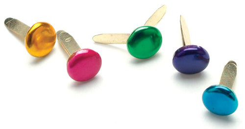Creative Impressions Painted Metal Paper Fasteners 7mm 50/Pk