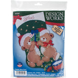 Design Works Felt Stocking Applique Kit 18" Long