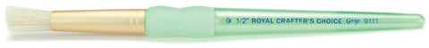 Crafter's Choice White Bristle Standard Stencil Brush