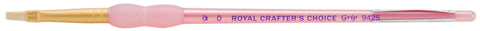 Crafter's Choice White Bristle Flat Brush