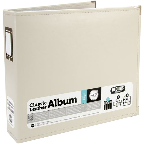 We R Faux Leather D-Ring Binder 12"X12"