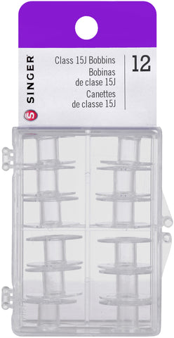 Singer Transparent Plastic Class 15j Bobbins