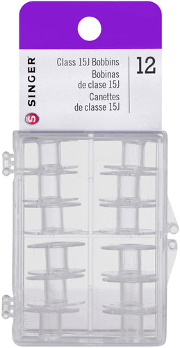 Singer Transparent Plastic Class 15j Bobbins