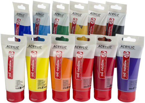 Talens Art Creation 75ml Acrylic Paint Set 12/Pkg