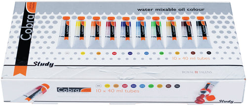 Cobra Study 40ml Oil Paint Value Set 10/Pkg