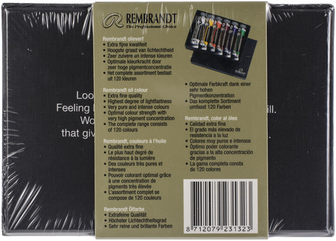 Rembrandt 15ml Oil Paint Set 6/Pkg