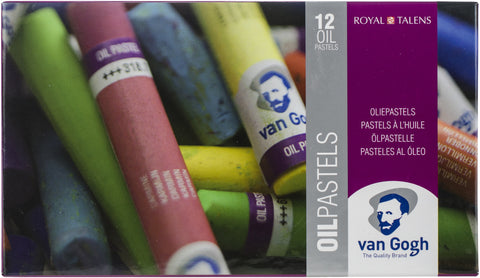 Van Gogh Oil Pastels Set 12/Pkg