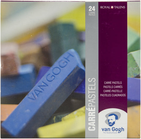 Van Gogh Carre Oil Pastels Set 24/Pkg