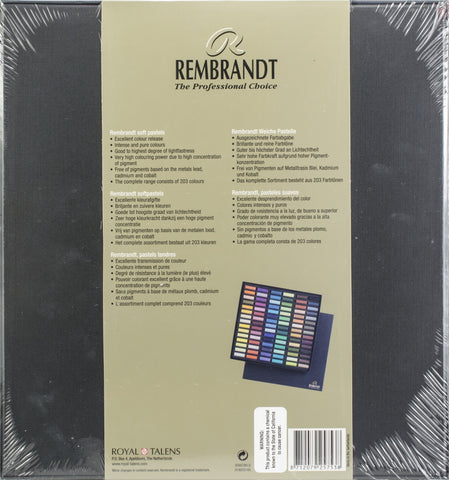 Rembrandt Half Stick Soft Pastels Set 90/Pkg