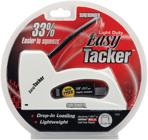 Surebonder Easy Tacker Light-Duty Staple Gun