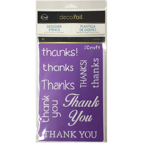 Deco Foil Stencils