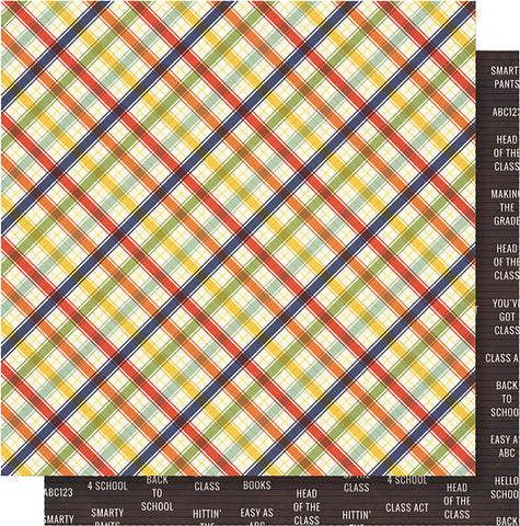 Simple Sets School Rocks! Double-Sided Cardstock 12"X12"