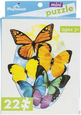 Playhouse Mini Puzzle 22 Pieces 7.25"X9.5"