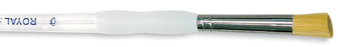 Soft-Grip Golden Taklon Deerfoot Brush