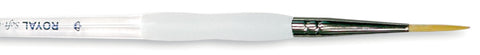 Soft-Grip Golden Taklon Short Liner Brush