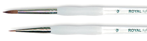 Soft-Grip Pure Sable Round Detail Brush