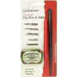 Manuscript Leonardt Dip Pen & Nibs Set