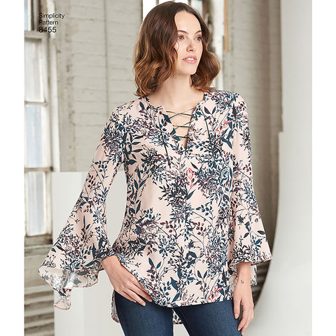Simplicity In K Designs Misses & Petite Pullover Blouse