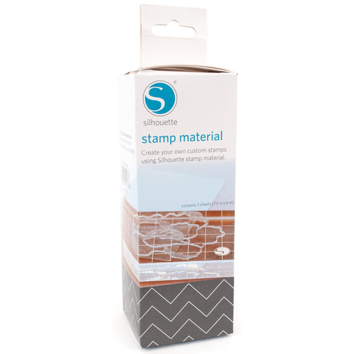 Silhouette Stamp Material 6"X7.5" 3/Pkg