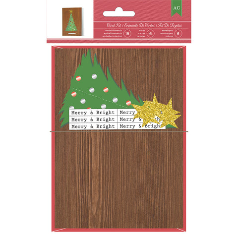 American Crafts Cards W/Envelopes 6/Pkg