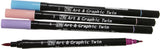 ZIG Art & Graphic Twin Tip Markers 4/Pkg