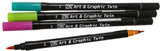ZIG Art & Graphic Twin Tip Markers 4/Pkg
