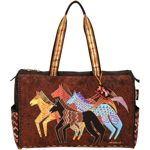 Laurel Burch Travel Bag Zipper Top 20.5"X8.25"X16"
