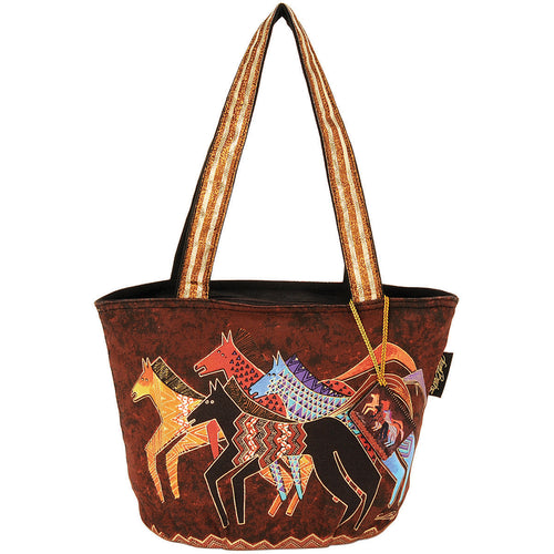 Laurel Burch Medium Tote Zipper Top 13.75"X6"X9.75"